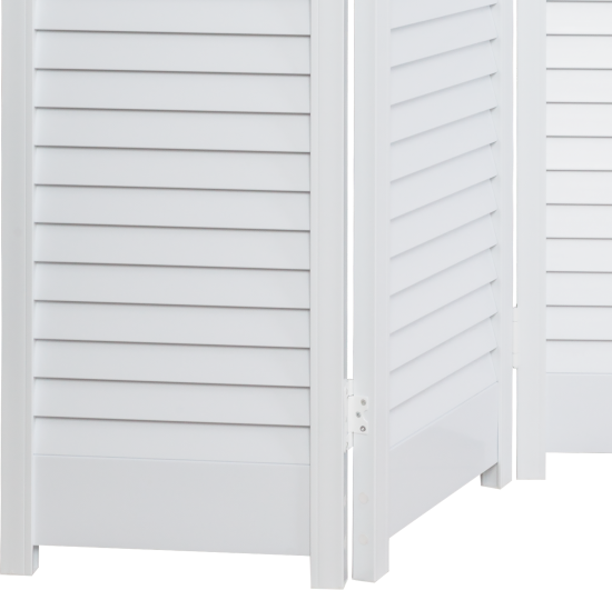 Ширма ПВХ 1.8x1.6 м цвет белый