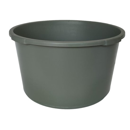 Контейнер строительный пластиковый круглый ударопрочный и морозостойкий 90 л