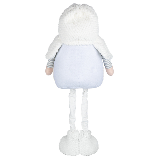 Декоративная фигура Гном 78 см белая