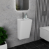 Раковина моноблок Kapry подвесная 60x36x33 см
