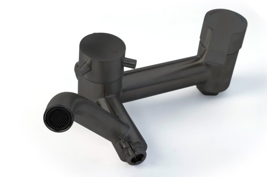 Душевая система Iron2 CAS2402 со смесителем 1 режим цвет черный матовый