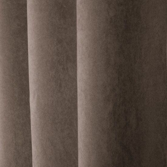 Штора на ленте со скрытыми петлями KREAFORTA Рим 200x310 см цвет коричневый