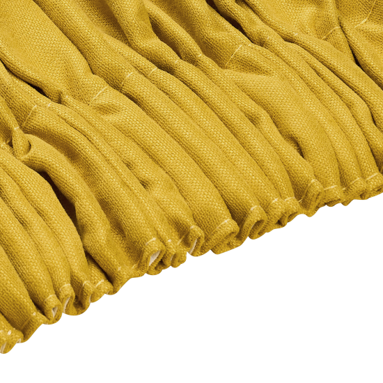 Штора на ленте со скрытыми петлями KREAFORTA Рим 200x310 см цвет желтый