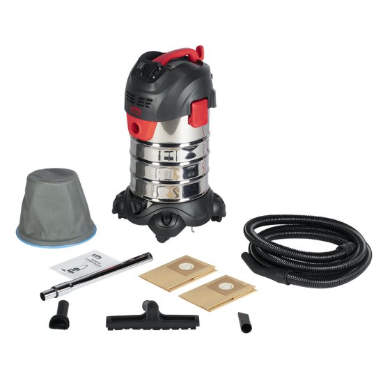 Строительный пылесос КМ VC-1202/30 1200 Вт 30 л