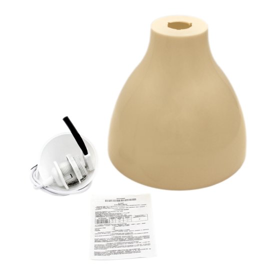 Светильник подвесной Svet Melodi E27 60 Вт бежевый IP20 (1400-00120)