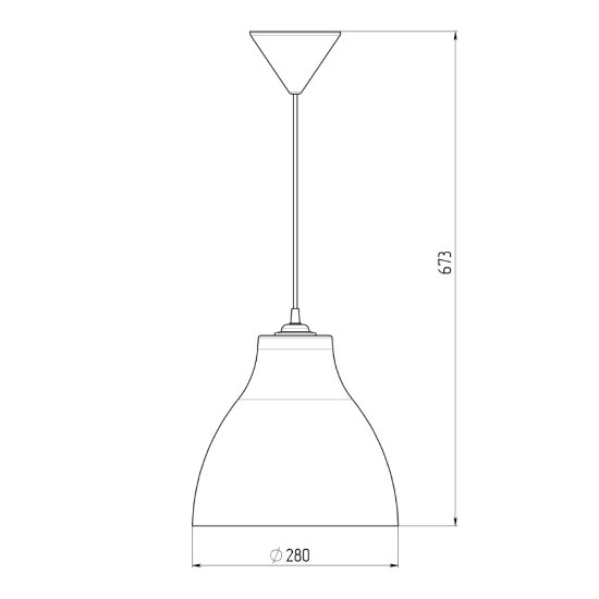 Светильник подвесной Svet Melodi E27 60 Вт бежевый IP20 (1400-00120)