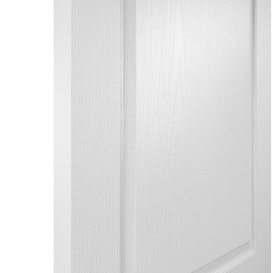 Дверь межкомнатная глухая без замка и петель в комплекте Палитра 200x80 см финиш-бумага цвет белый
