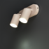 Спот поворотный Arte Lamp Aquarius 2 лампы GU10 4 м² цвет белый