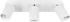 Спот поворотный Arte Lamp Aquarius 3 лампы GU10 6 м² цвет белый