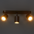 Спот поворотный Arte Lamp Aquarius 3 лампы GU10 6 м² цвет черный