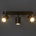 Спот поворотный Arte Lamp Aquarius 3 лампы GU10 6 м² цвет черный
