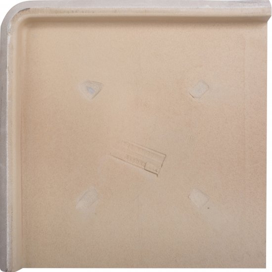 Ступень угловая Nevada Limestone 33x33 см цвет бежевый 1 шт.