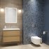 Глазурованный керамогранит LB Ceramics Моррис 30x60.3 см 1.44 м² матовый цвет синий