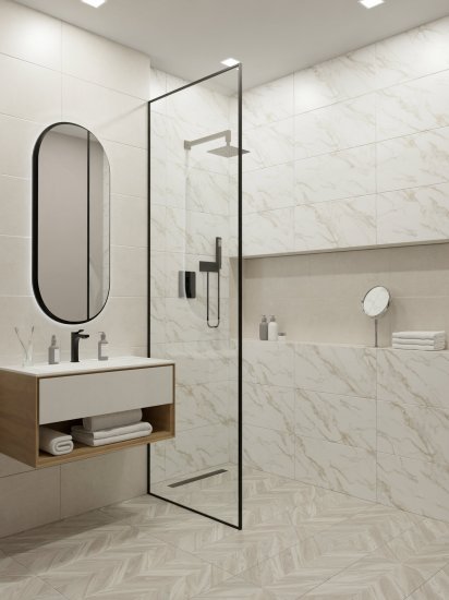 Глазурованный керамогранит LB Ceramics Алесси 30x60.3 см 1.44 м² матовый цвет белый