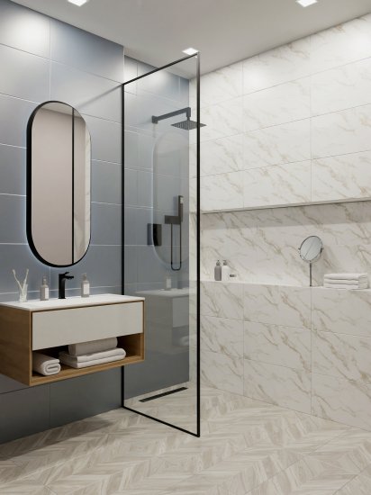 Глазурованный керамогранит LB Ceramics Алесси 30x60.3 см 1.44 м² матовый цвет белый