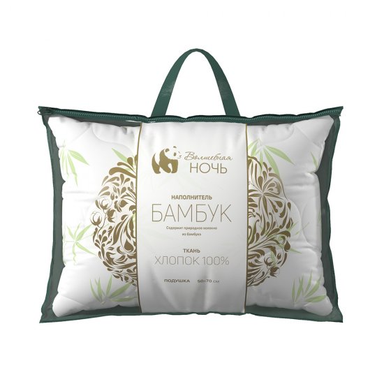 Подушка 50х70 см бамбук Волшебная Ночь (2846)