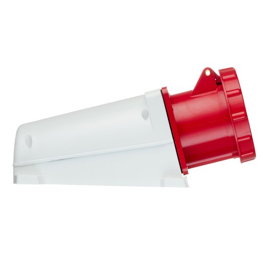 Розетка силовая угловая настенная EKF PROxima 3Р+РЕ+N 63 А 380 В IP67