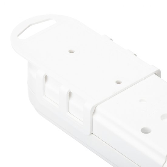 Удлинитель Makel 3 розетки 5 м ПВС 3х1 кв.мм 16 А 2,2 кВт с кнопкой белый (N3310063)