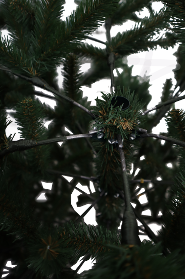 Ель новогодняя искусственная Итальянская зонтик 214 см