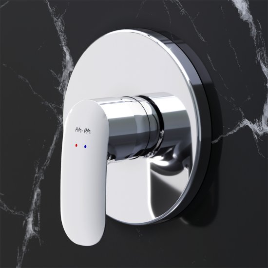 Смеситель для душа встраиваемый AM.PM Like однорычажный хром (F8075000)