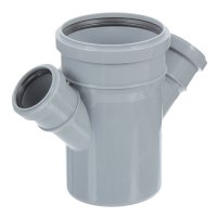 Крестовина одноплоскостная Политэк 110x50x50/45° полипропилен