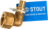 Угол комбинированный 90° Stout 3/4