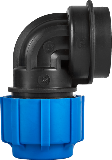 Отвод 90° Политэк 1 1/4