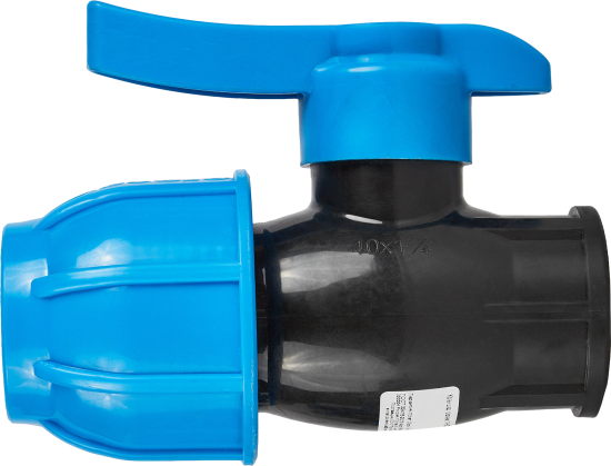 Кран шаровой прямой ТПК-Аква DN32 PN16 1 1/4