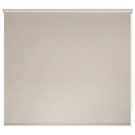 Штора рулонная блэкаут Dublin 200x175 см бежевая