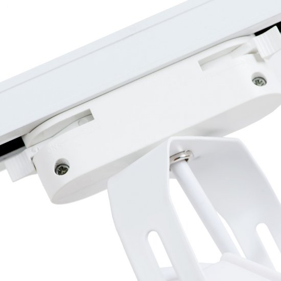 Трековый светильник однофазный Arte Lamp Lyra 40 Вт E27 2 кв.м белый (A6252PL-1WH)