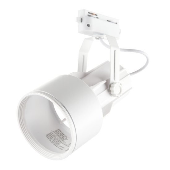 Трековый светильник однофазный Arte Lamp Lyra 40 Вт E27 2 кв.м белый (A6252PL-1WH)