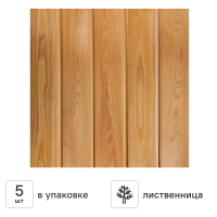Вагонка штиль лиственница прима 14x97x3000 мм