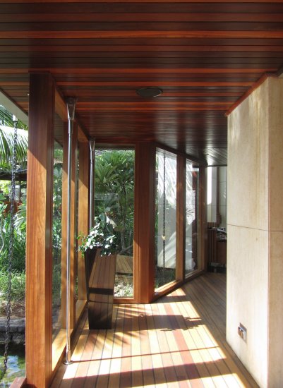 Палубная доска Лиственница Оптима 1000x120x28 мм 0.12 м²