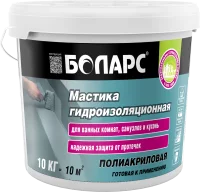Мастика гидроизоляционная Боларс полиакриловая 10 кг