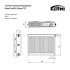 Радиатор панельный Kermi Profil FTV220500401R2Y 22 500x400 нижнее правое подключение сталь белый