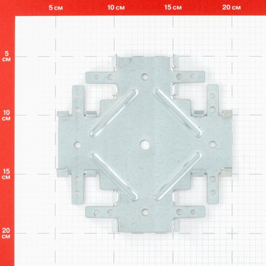 Соединитель одноуровневый краб КМ Эксперт 60х27 0,9 мм