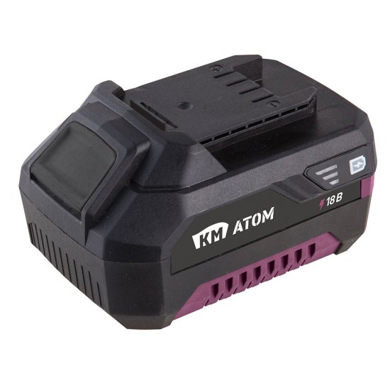 Аккумулятор КМ АТОМ 18 В 4Ач Li-Ion (BLI-18/4.1)