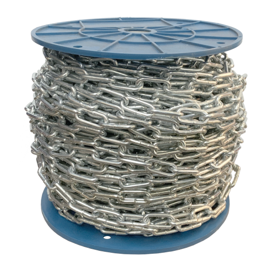Цепь оцинкованная короткозвенная DIN 766 5 мм на отрез