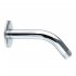 Держатель для верхнего душа Iddis Built-in Shower Accessories 132 мм настенный нержавеющая сталь хром (001MINSi61)