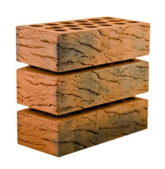 Кирпич облицовочный Керма M200 Mercury strong рустик 250x120x65 мм 1 НФ