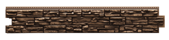 Сайдинг виниловый Döcke Rocky Сланец 1.8 м Кедровый Орех 0.51 м²