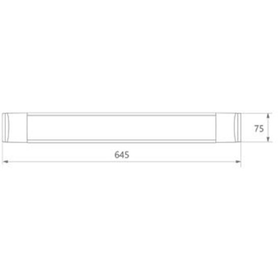 Светильник светодиодный Feron AL5054 4500К 18 Вт белый IP20 (28728)