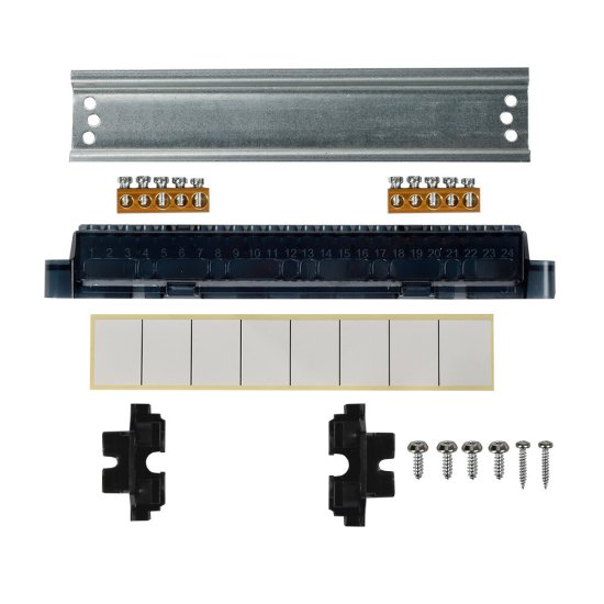 Щит распределительный навесной IEK Tekfor ЩРН-П-8 пластиковый IP41 240х218х102 мм 8 модулей прозрачная дверь