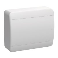 Щит распределительный навесной IEK Tekfor ЩРН-П-12 пластиковый IP41 240х102х290 мм 12 модулей непрозрачная дверь