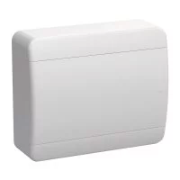 Щит распределительный навесной IEK Tekfor ЩРН-П-12 пластиковый IP41 240х102х290 мм 12 модулей непрозрачная дверь