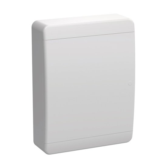 Щит распределительный навесной IEK Tekfor ЩРН-П-24 пластиковый IP41 387х108х300 мм 24 модуля непрозрачная дверь