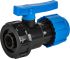 Кран разъемный ПНД Политэк 32x1/2