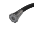 Смеситель для кухни Haiba HB HB73825-3 гибкий излив 27.5 см цвет оружейная сталь
