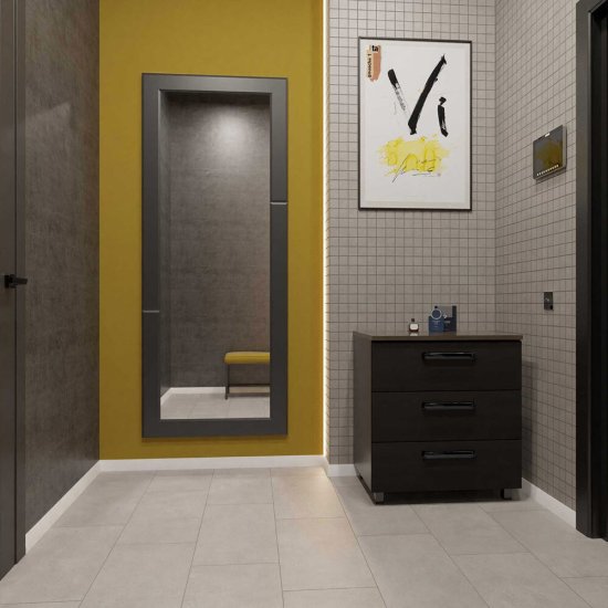 Керамогранит Estima Underground UN01 светло-серый матовый 1200х600х10 мм (2 шт.=1,44 кв.м)