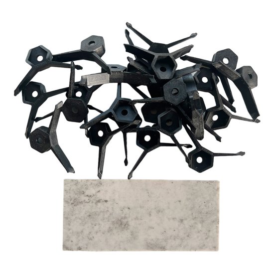 Зажим монтажный для плинтуса Salag Alpha (25 шт.)